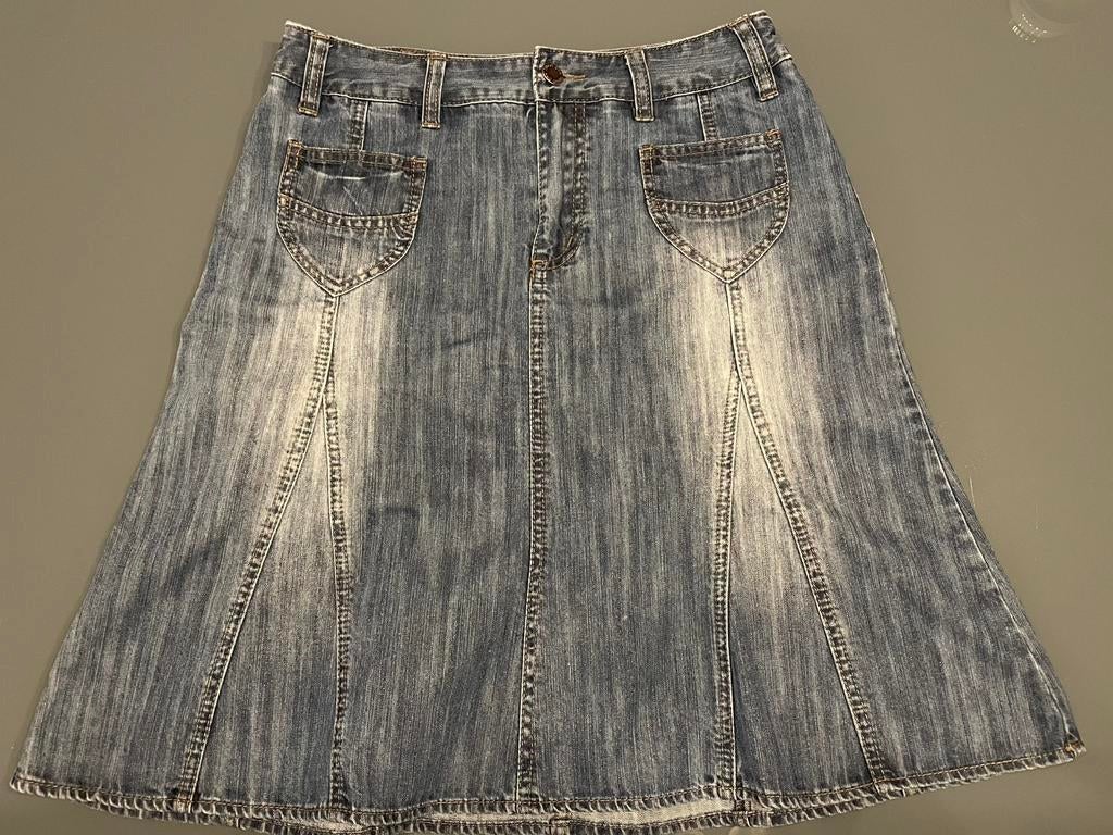 Jupe en jean évasée, Street One, taille 38, Taille 38/40 (M), Enlèvement ou Envoi, Comme neuf, Longueur genou