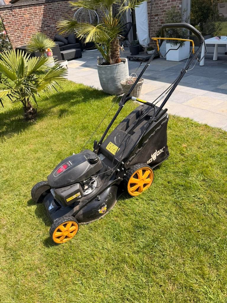 Honda GCVx170 benzine grasmaaier, Tuin en Terras, Ophalen, Gebruikt, Opvangbak, Benzine-grasmaaier