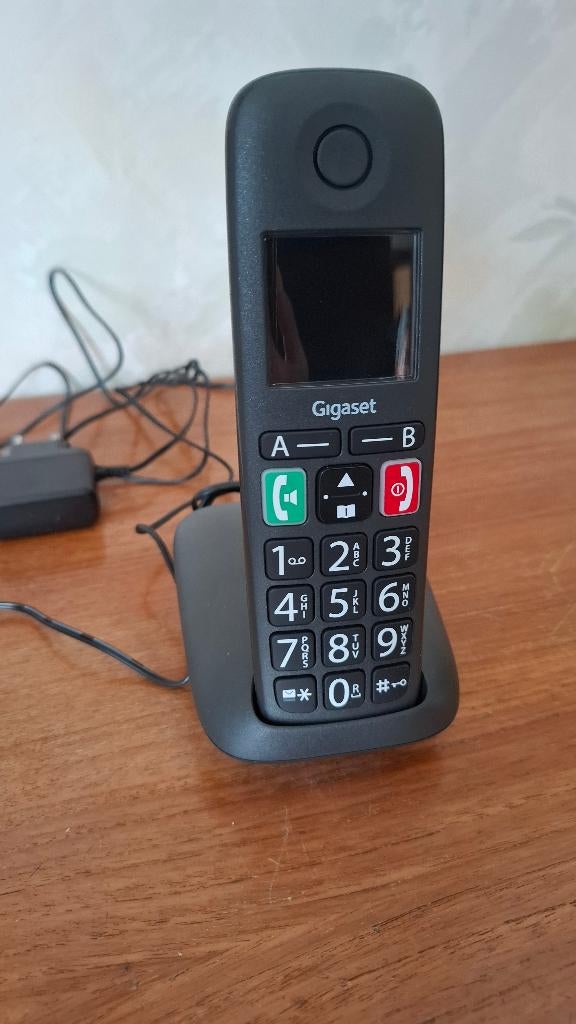 Téléphone sans fil Gigaset E295, Télécoms, Téléphones fixes | Combinés & sans fil, Enlèvement, Comme neuf, 1 combiné