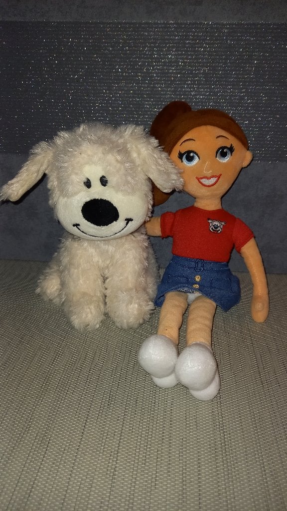 Samson en Marie knuffels, Kinderen en Baby's, Ophalen of Verzenden, Gebruikt, Hond