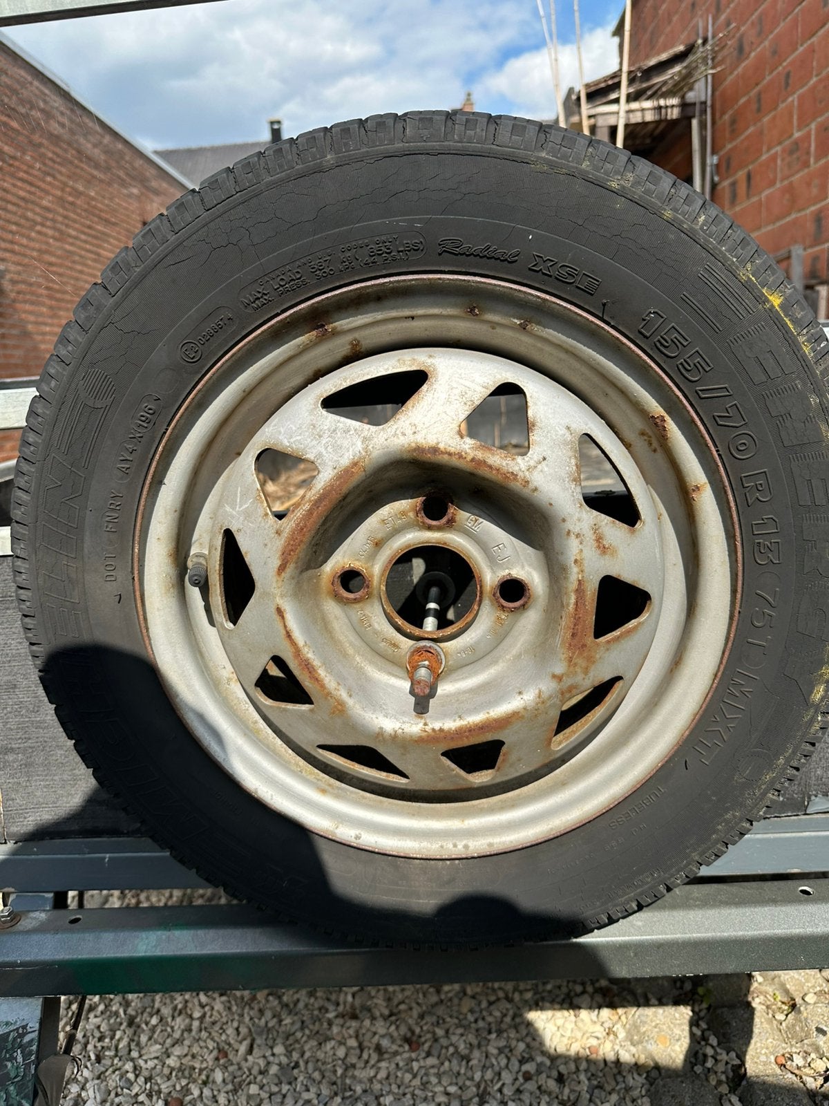 Remork, Auto diversen, Aanhangwagen-onderdelen, Ophalen, Gebruikt