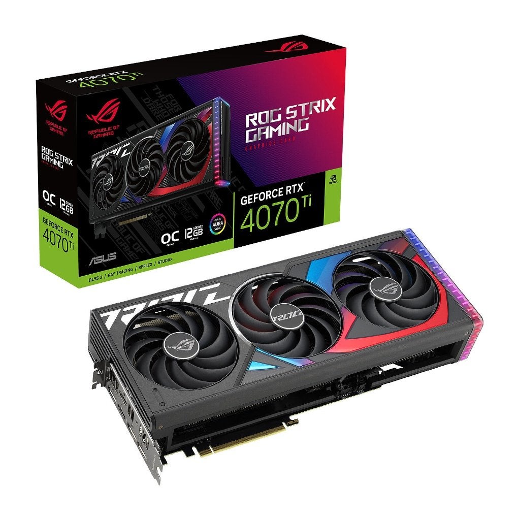 rtx 4070 ti rog asus, Neuf, GDDR6, Enlèvement, HDMI