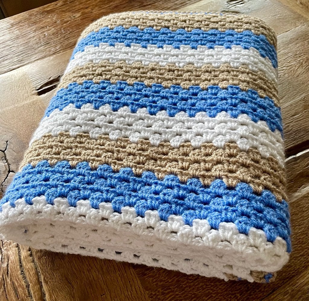 Cosy gehaakt granny deken - handmade, Ophalen of Verzenden, Nieuw