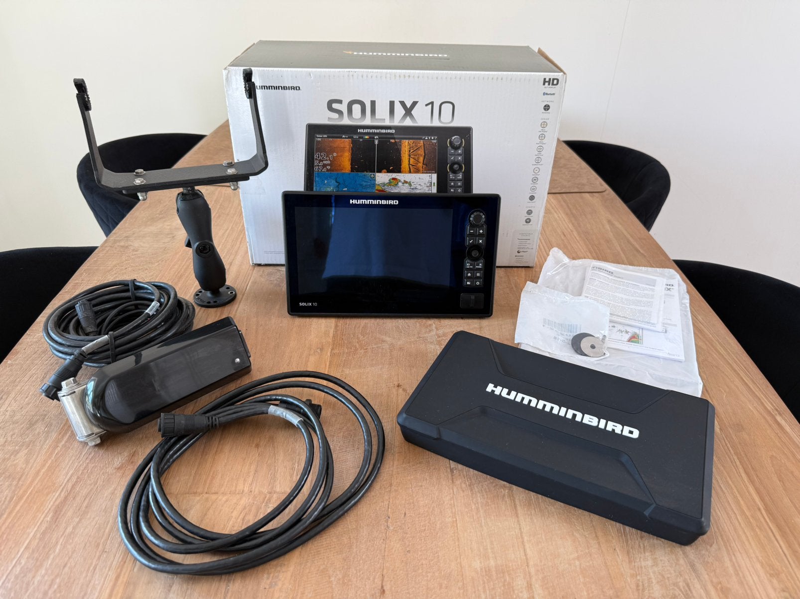 Humminbird solix 10 gen 1, Watersport en Boten, Hengelsport | Roofvissen, Ophalen, Zo goed als nieuw