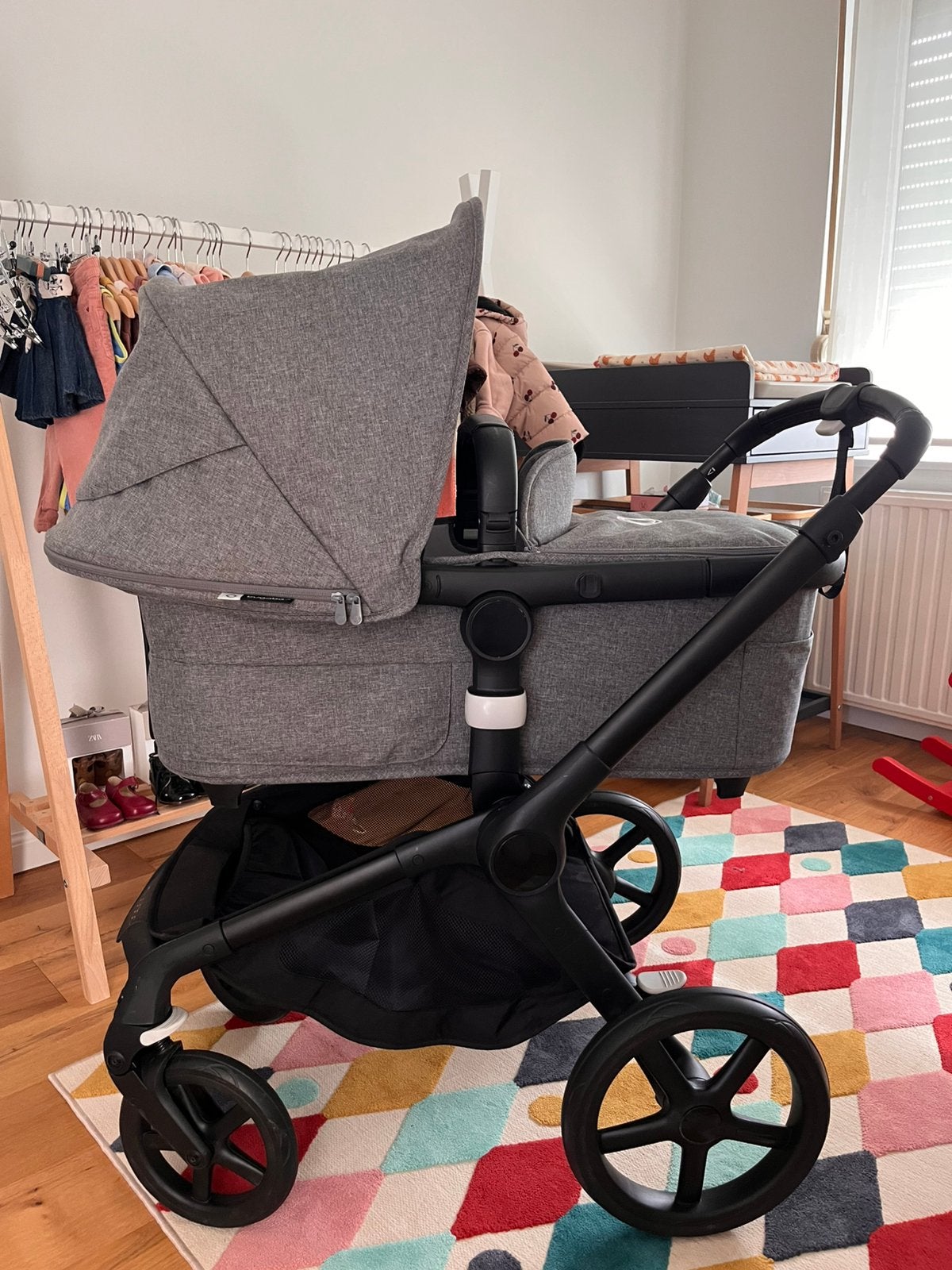 Bugaboo Fox 5 - slechts 7 maanden gebruikt!, Enfants & Bébés, Enlèvement, Comme neuf, Poussette, Bugaboo