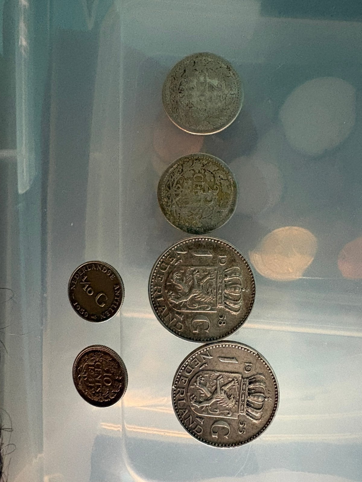 Lot nederlandse munten zilver AG SCHAARS, Postzegels en Munten, Ophalen