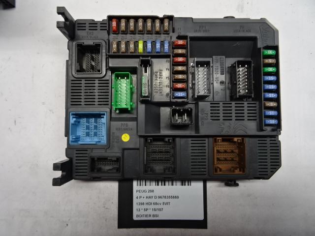 ORDINATEUR UNITE COMMANDE ELECTRONIQUE Peugeot (9678355880), Utilisé, Peugeot