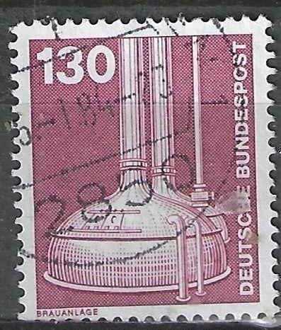Duitsland Bundespost 1982 - Yvert 967 - Industrie (ST), Postzegels en Munten, Postzegels | Europa | Duitsland, Verzenden, Gestempeld