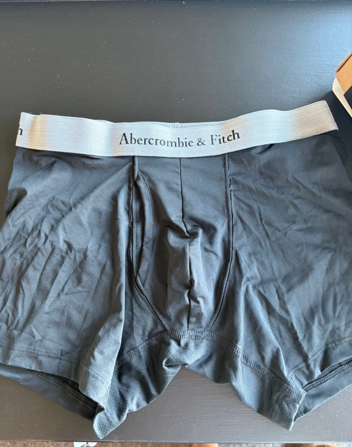 Abercrombie Performance Boxer Brief, Verzenden, Zwart, Boxer