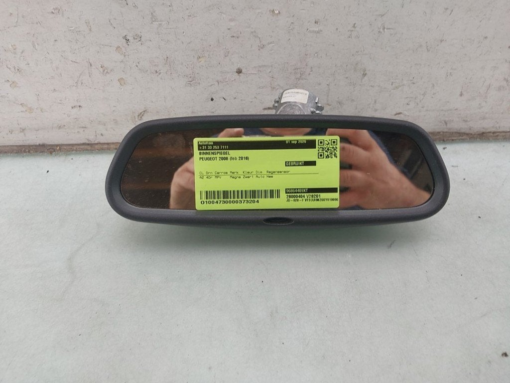RETROVISEUR INTERIEUR Peugeot 2008 (CU) (|815489|8153LQ|), Kontakt-peugeot@peugeot.com, Utilisé, Peugeot Deutschland GmbH, Bahnhofsplatz
65423  Rüsselsheim, DE