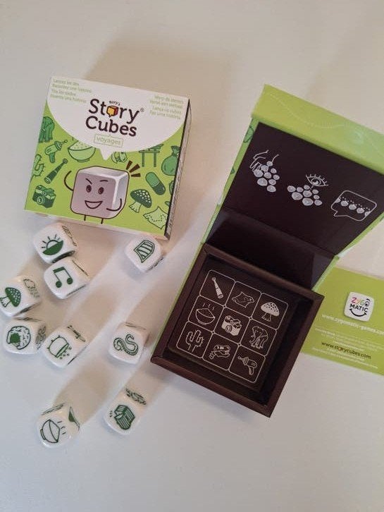 story cubes, Een of twee spelers, Ophalen of Verzenden, Zo goed als nieuw, Reisspel