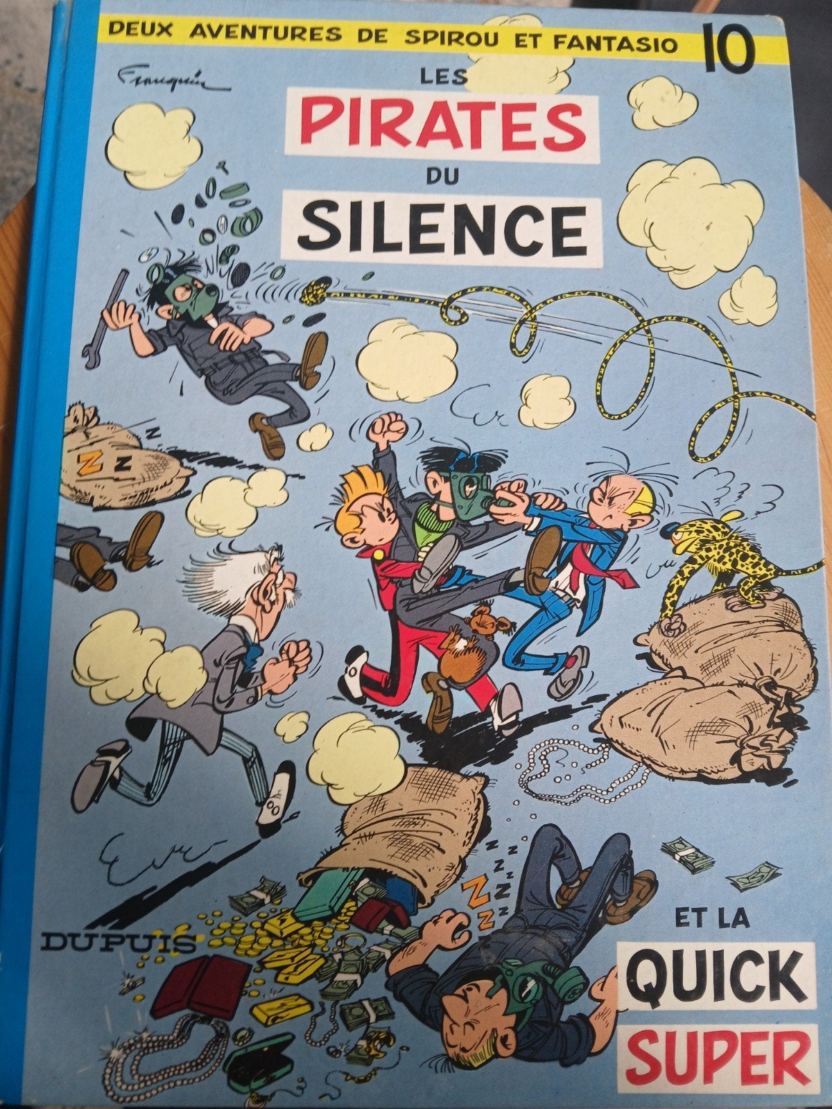 spirou et fantasio les pirates du silence, Livres, Enlèvement