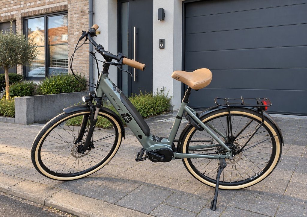 Electrische fiets Granville E urban in topstaat, Fietsen en Brommers, Zo goed als nieuw, 47 tot 51 cm, 50 km per accu of meer