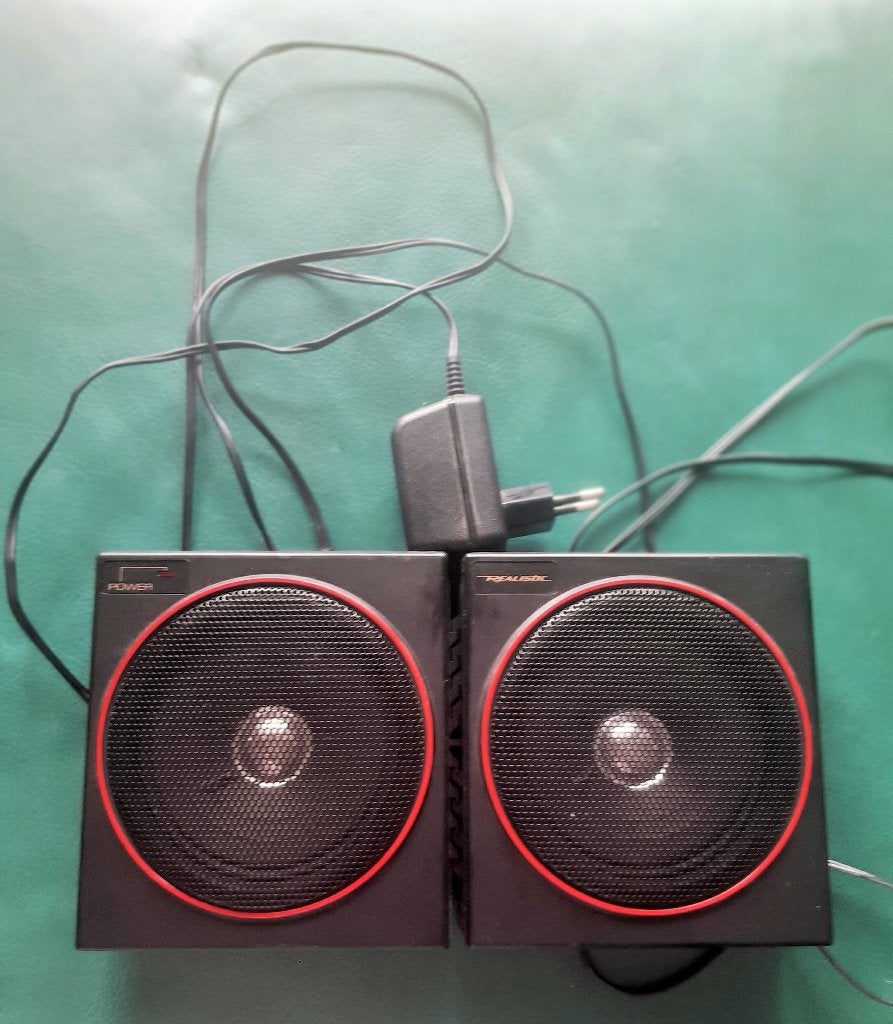 enceinte - Portable Realstic SS-2 6Volts 500Ma, Enlèvement