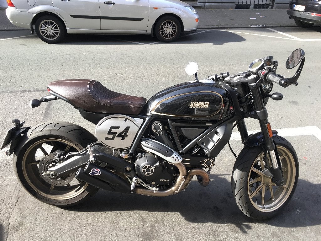 Ducati Scrambler Cafe Racer, Motoren, Occasion, Handvatverwarming, Particulier, Meer dan 35 kW
