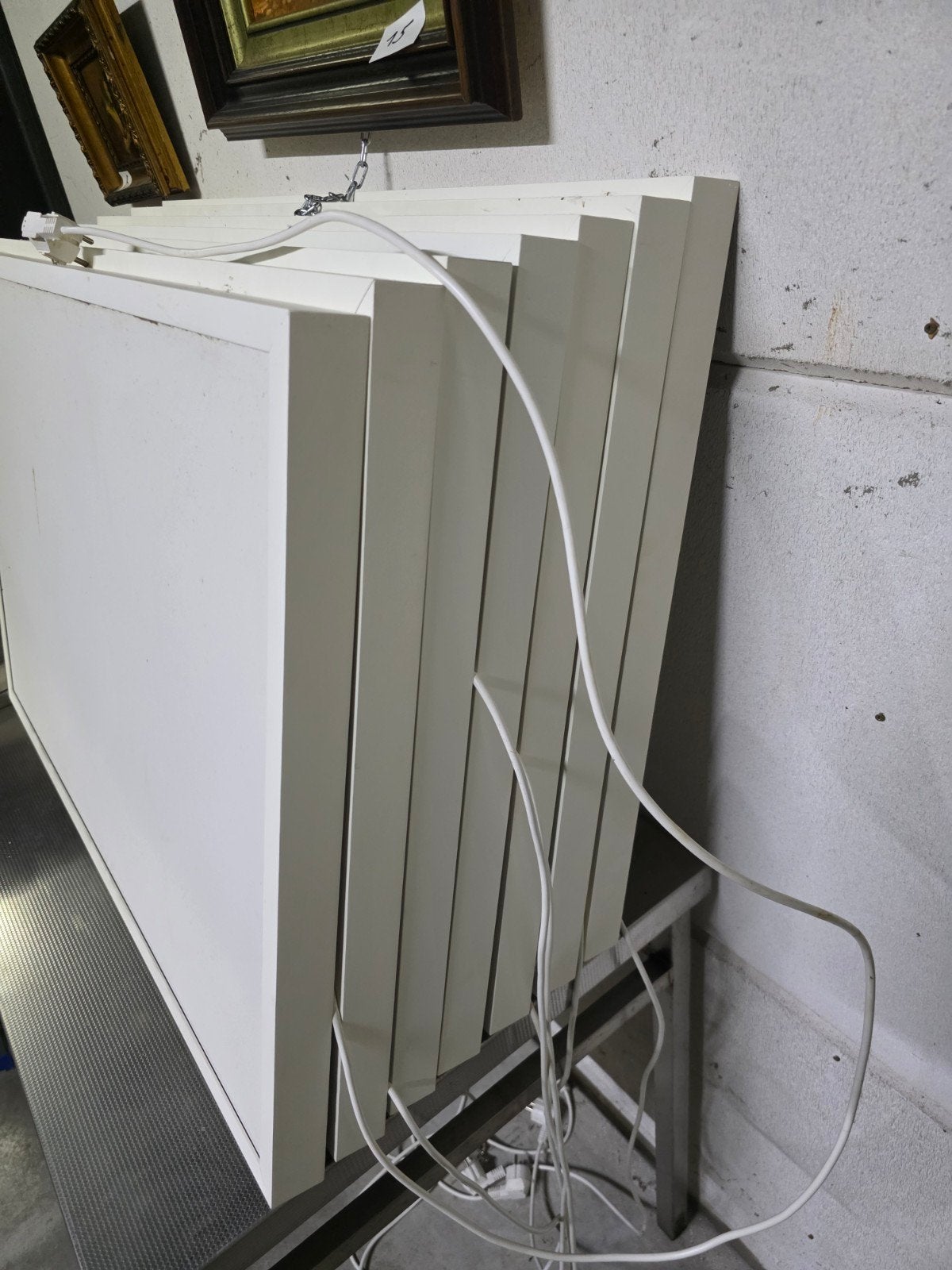 Set van 7 elektrische infrarood warmtepanelen, Enlèvement