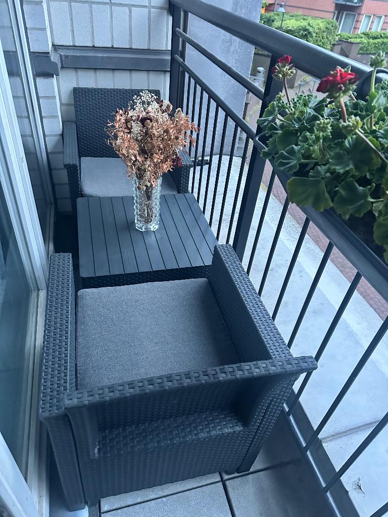 Tuinmeubilair, Tuin en Terras, Ophalen, Zo goed als nieuw, 4 zitplaatsen, Tuinset