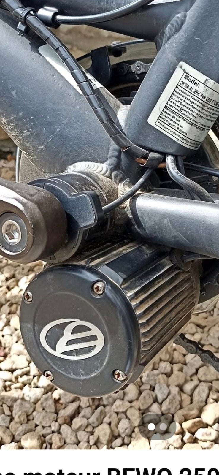 ik zoek dit motor voor fiets, Ophalen
