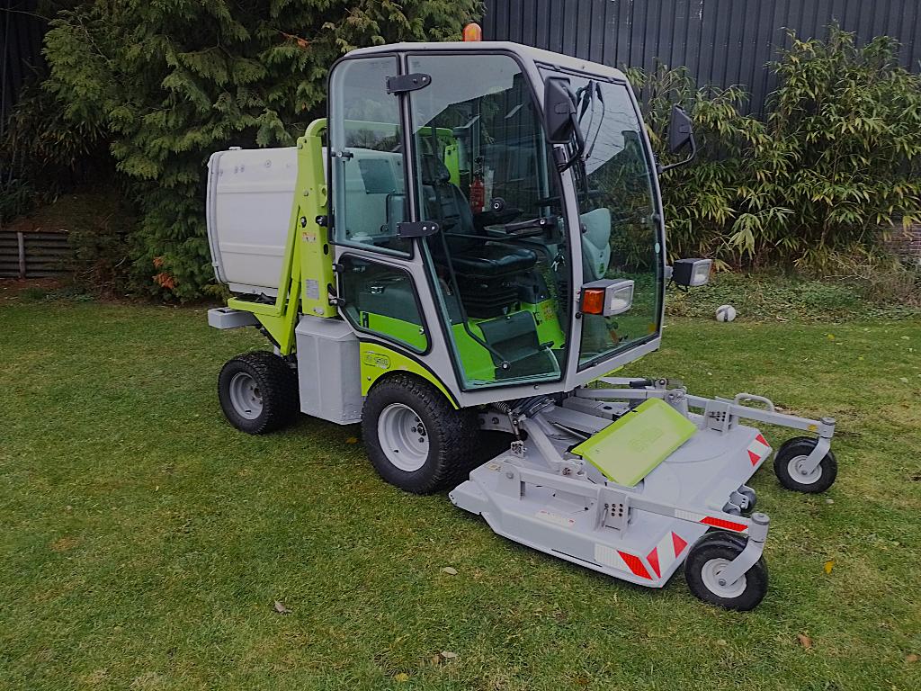 Grillo FD1500, diesel, 4wd, hooglosser, Tuin en Terras, Zitmaaiers, Ophalen of Verzenden, Gebruikt, Opvangbak, 120 cm of meer