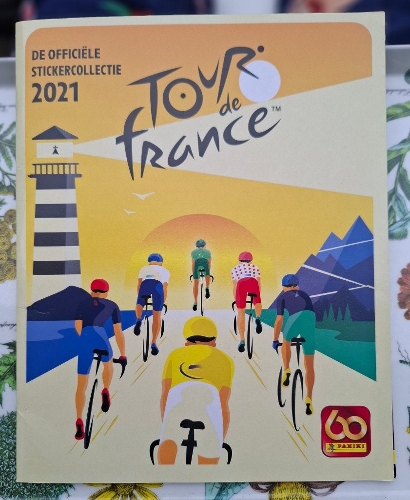 Panini Tour de France  stickercollectie 2021, Verzamelen, Ophalen of Verzenden, Zo goed als nieuw, Boek of Tijdschrift