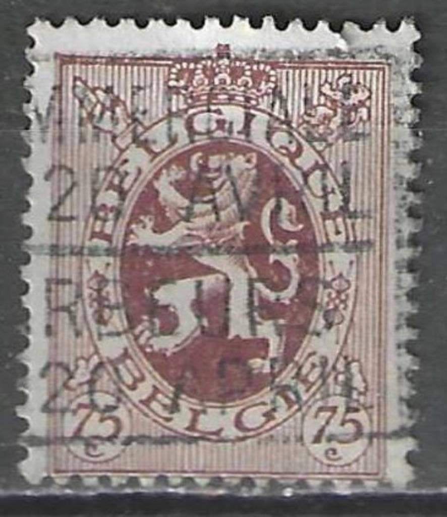 Belgique 1929/1932 - Yvert/OBP 288A - Lion héraldique (ST), Envoi, Affranchi, Oblitéré