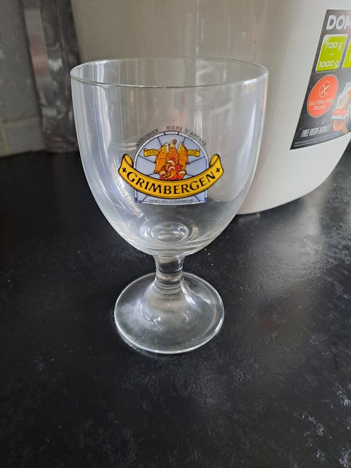 1 glas „Grimbergen”, Verzamelen, Ophalen, Zo goed als nieuw, Glas of Glazen, Overige merken