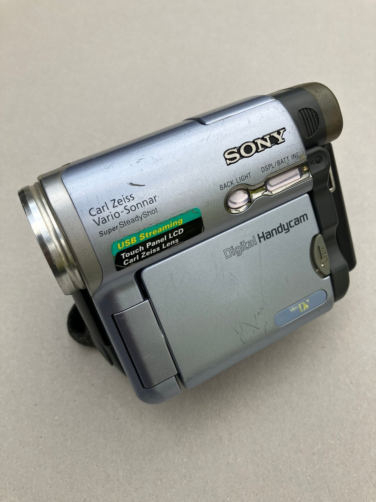 Digital Handycam 'SONY' DCR-TRV12E, Audio, Tv en Foto, Videocamera's Digitaal, Ophalen, Gebruikt, Overige soorten, 8 tot 20x