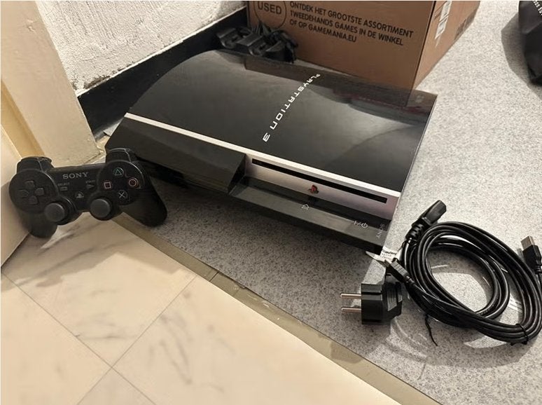 Playstation 3 met controller, Games en Spelcomputers, Spelcomputers | Sony PlayStation 3, Ophalen, Gebruikt, Met 1 controller
