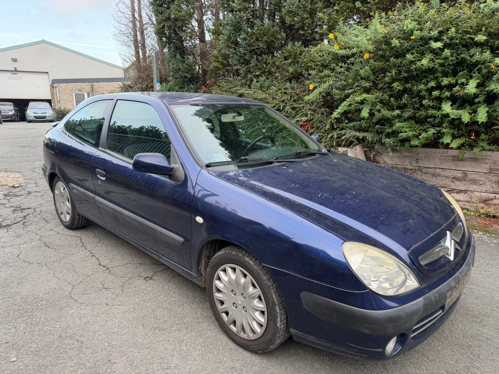Citroen Xsara VTR 1.4 Benzine 70.650km, Auto's, Voorwielaandrijving, Stof, Zwart, Blauw