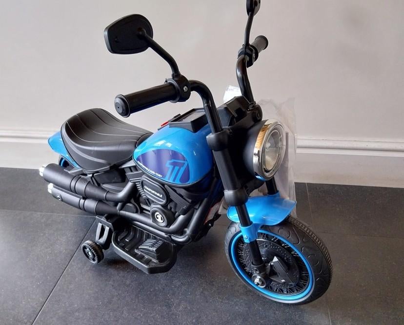 *** zelfrijdende brommerfiets voor kinderen ***, Ophalen, Zijwieltjes