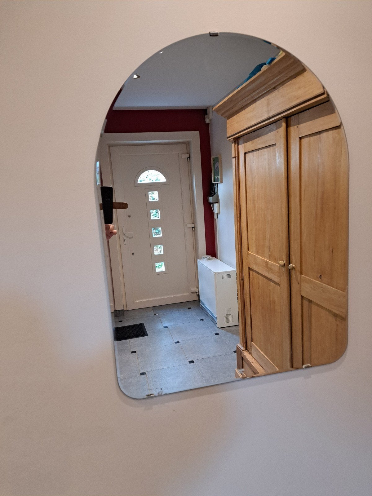 mooie  grote spiegel voor hall badkamer....., Huis en Inrichting, Ophalen