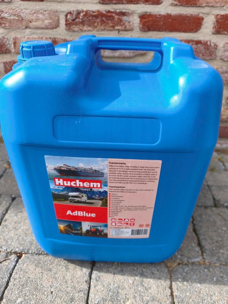 ADbleu 20 ltr, Enlèvement