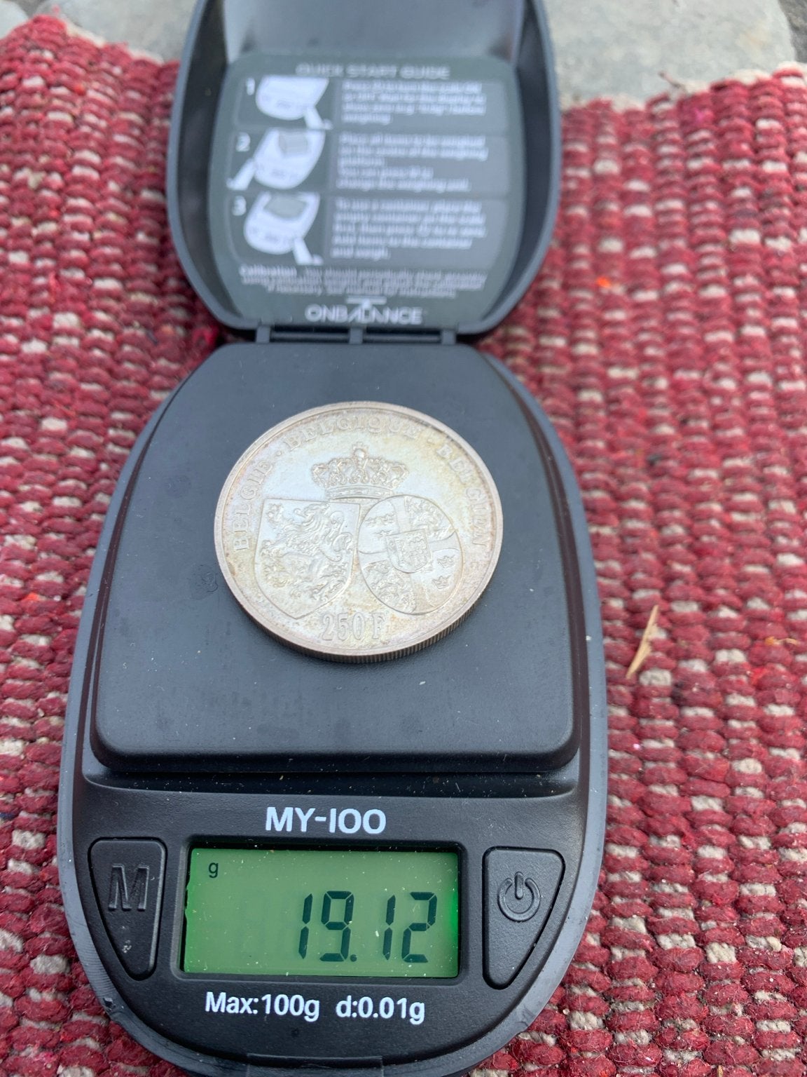Lot Belgische munten ck en-zilver-250F BeNeLux/500F/AlbertII, Ophalen of Verzenden, Zilver, Setje, Zilver
