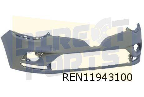 Renault Clio IV (9/16-10/19) Voorbumper (te spuiten) origine, Neuf, Renault, -, -