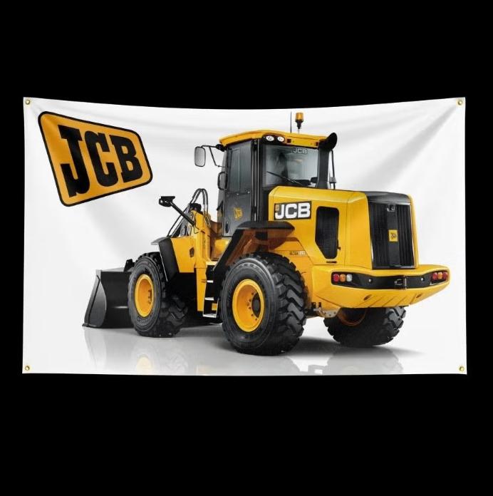 Grands drapeaux JCB Tractors (150x90cm), Enlèvement ou Envoi, Neuf