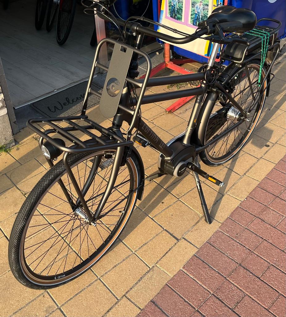 Elektrische Herenfiets Cortina, 53 tot 57 cm, Ophalen, Zo goed als nieuw, Versnellingen