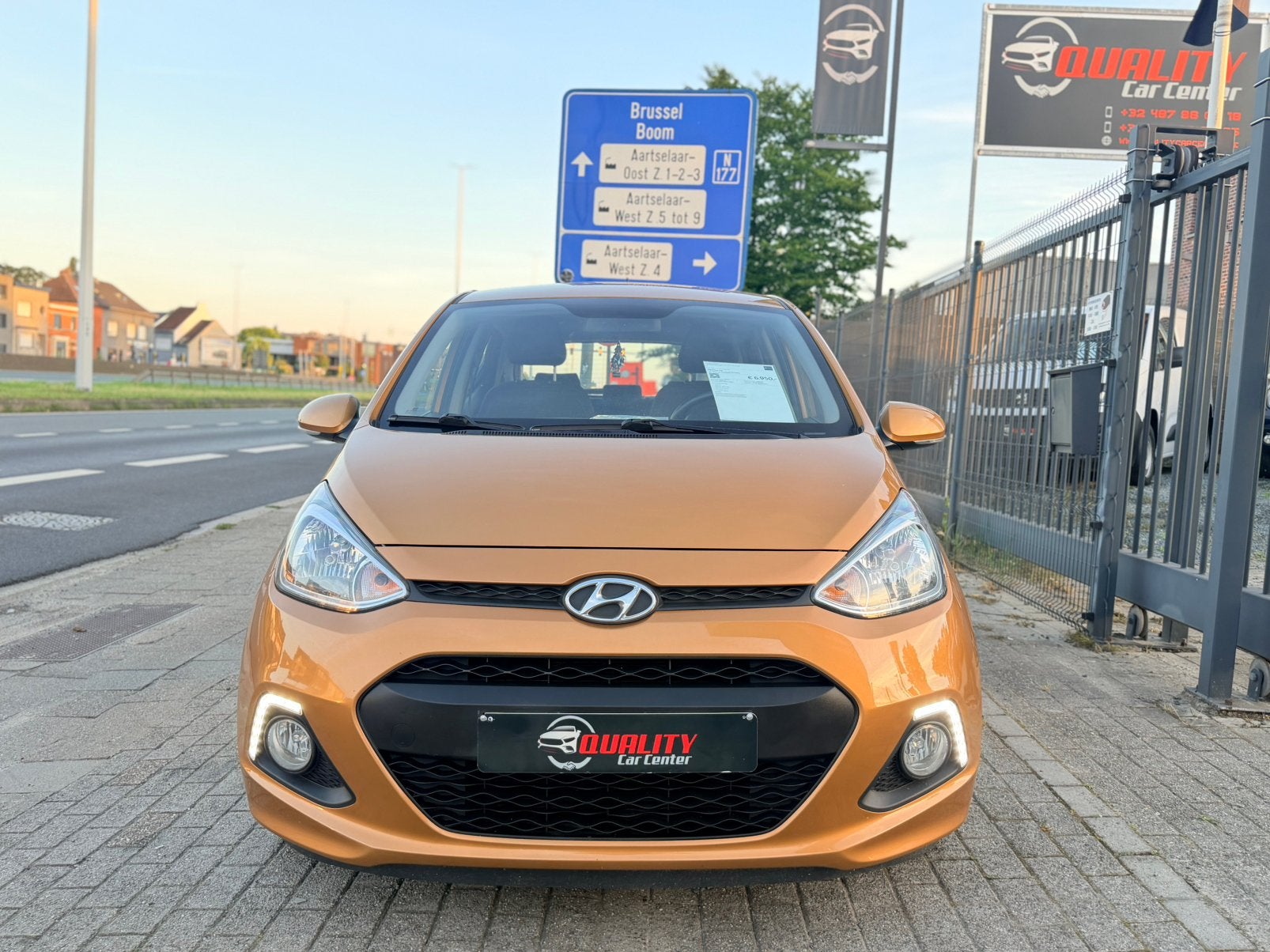 Hyundai i10 Automaat 11/2015 137dkm 1.0benzine Euro6b Airco, Essai à domicile, Achat, Euro 6, Entreprise