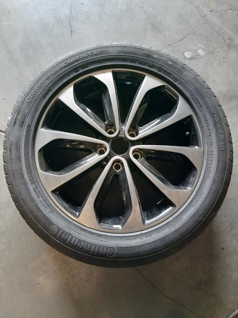 Nieuwe velg nissan qashqai 215/55/18 99V, Ophalen