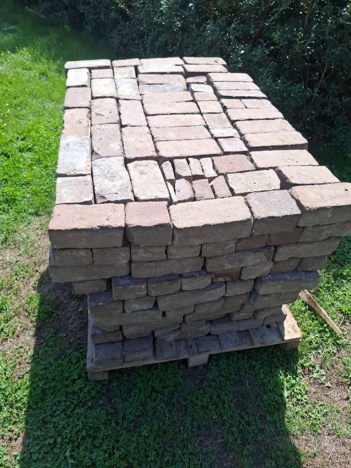 +/- 11m² rode oude kleiklinkers 20 x 9 x 6.7, Enlèvement