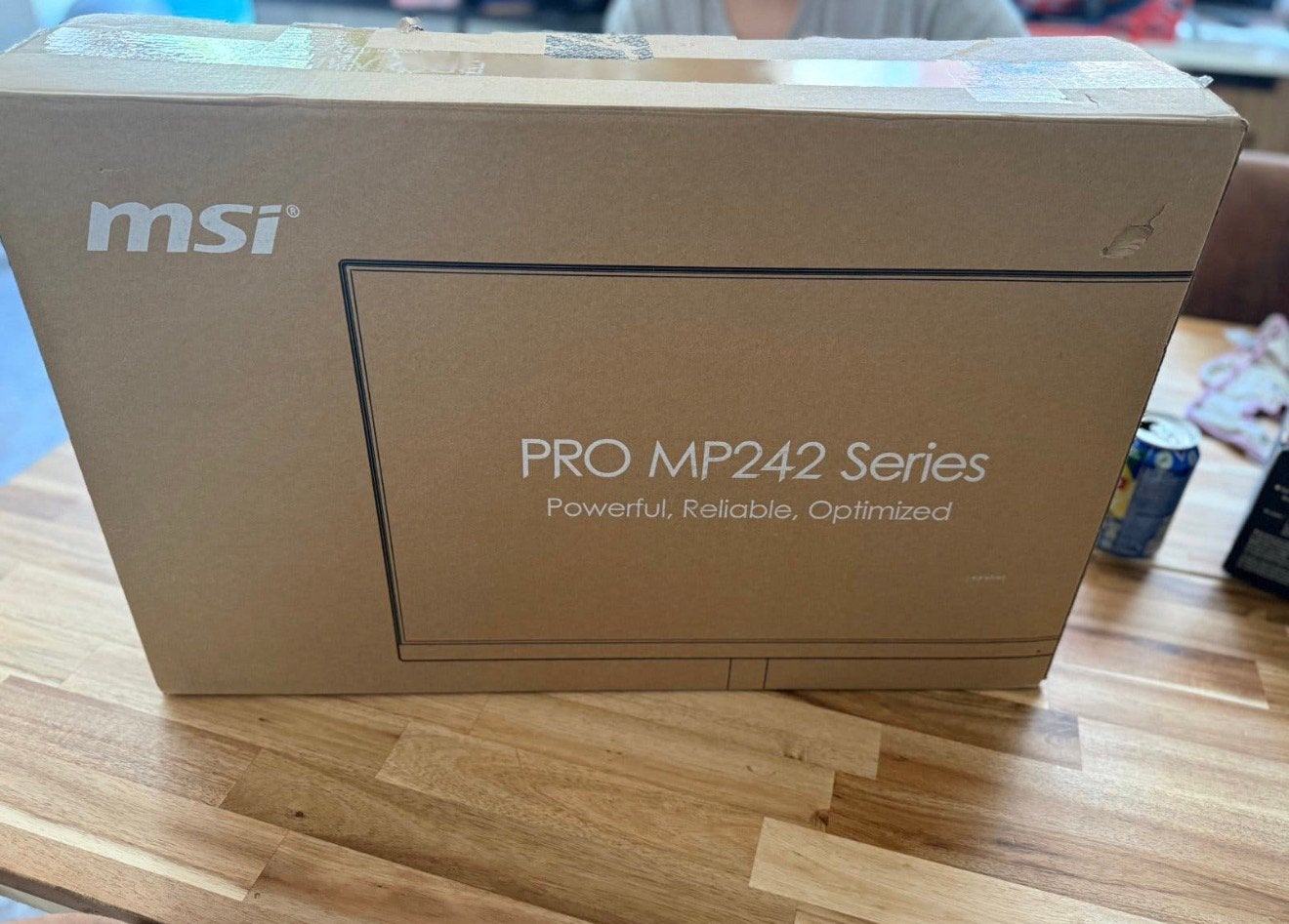 ️ MSI PRO MP242 23,8” Full HD Monitor – NIEUW IN DOOS, Informatique & Logiciels, Enlèvement, Neuf, Gaming, HDMI