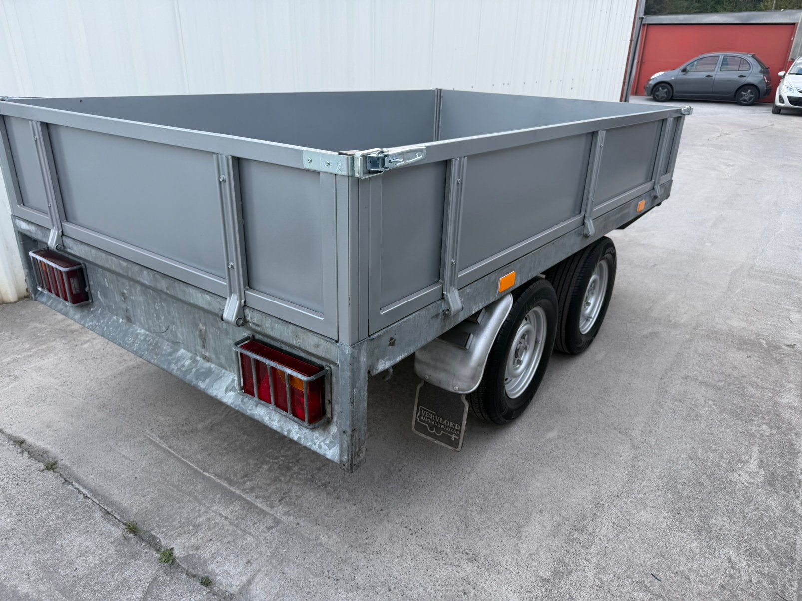 Remorque freiner 2000kg 275cm de long 160cm de large, Ophalen, Zo goed als nieuw