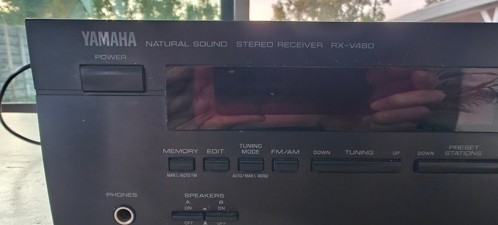 Yamaha RX-V480 AV Receiver – Perfect werkend, Audio, Tv en Foto, Versterkers en Ontvangers, Ophalen, Gebruikt, Yamaha, 60 tot 120 watt