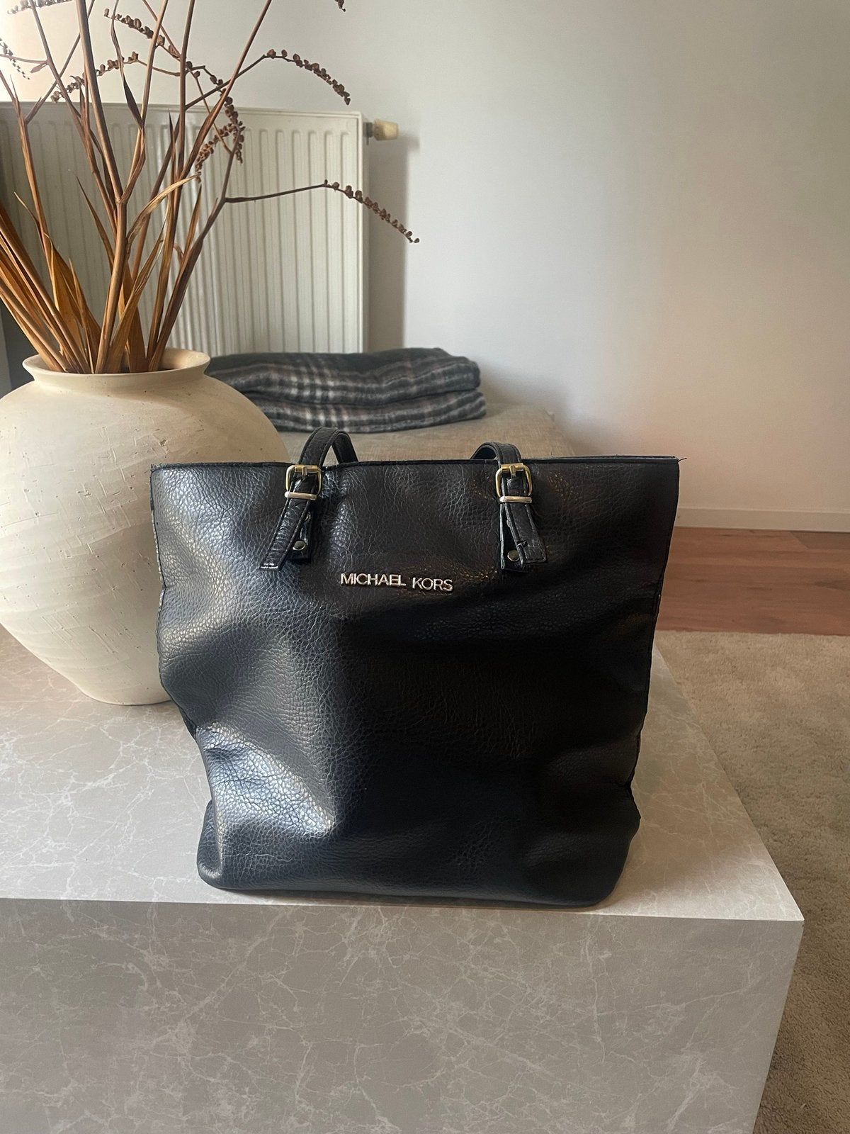 sac fourre-tout Michael Kors noir, Bijoux, Sacs & Beauté, Enlèvement ou Envoi, Comme neuf, Noir, Shopper