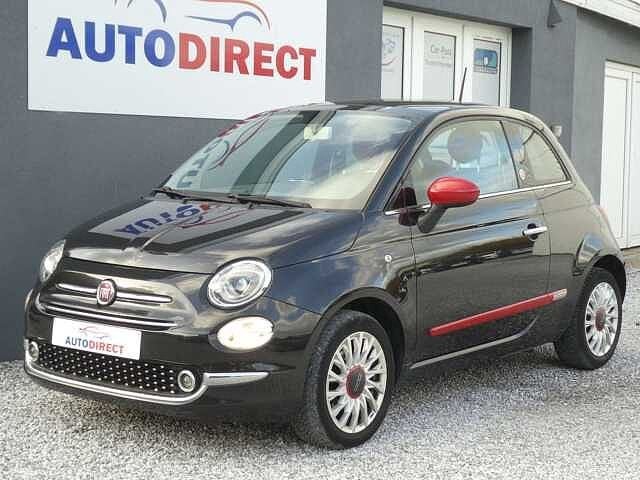Fiat 500 1.2i Rosso Amore Airco, Pano **GARANTIE 1 JAAR**, Autos, Fiat, 1242 cm³, Achat, 50 kW, Entreprise