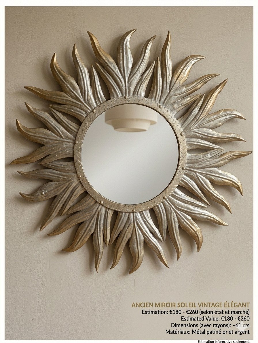 Superbe miroir vintage, Ophalen
