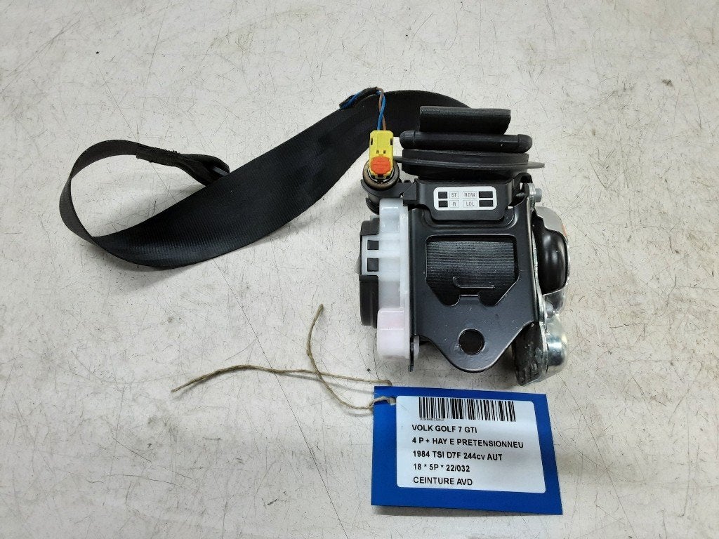 CEINTURE DE SECURITE AVANT DROIT Volkswagen Golf VII (AUA), Autos : Pièces & Accessoires, Habitacle & Garnissage, Volkswagen, Utilisé