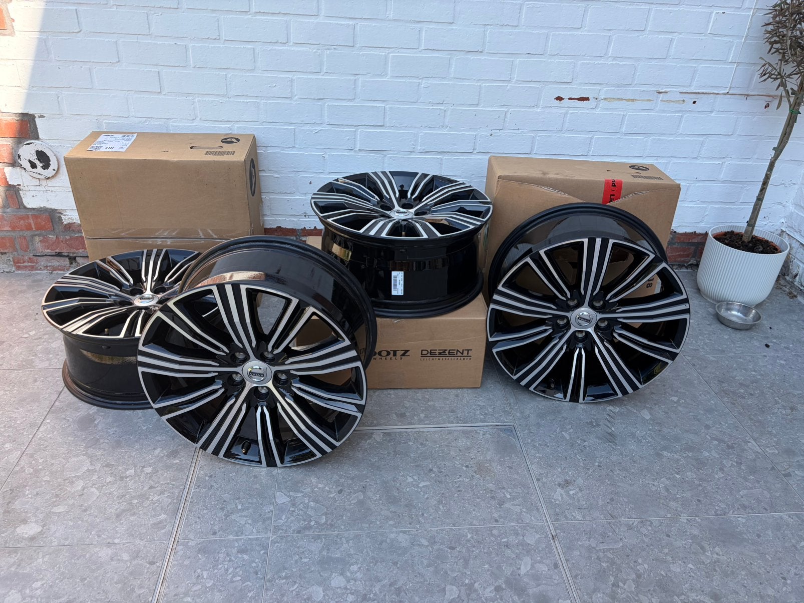Originele Volvo 20” Diamond Cut velgen – Nieuwstaat, Autos : Pièces & Accessoires, Pneus & Jantes, Pneu(s), 20 pouces, Enlèvement