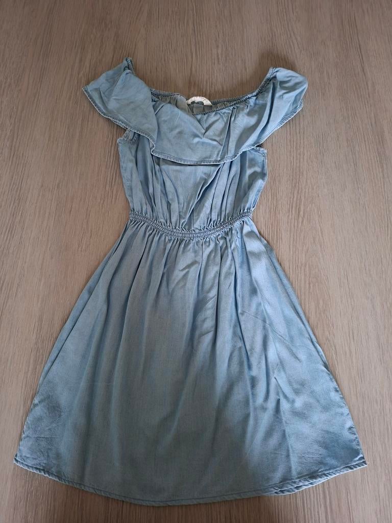 Licht blauw kleedje H&M 146/152, Enfants & Bébés, Vêtements enfant | Taille 146, Robe ou Jupe, Enlèvement ou Envoi, H&M, Comme neuf