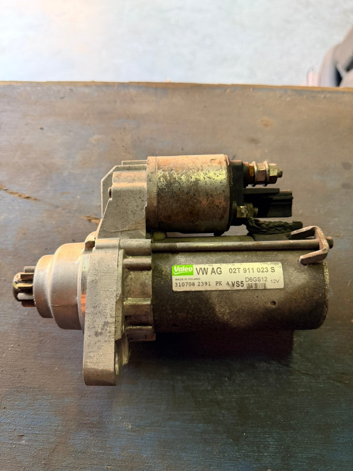 Motor starter, Enlèvement, Skoda