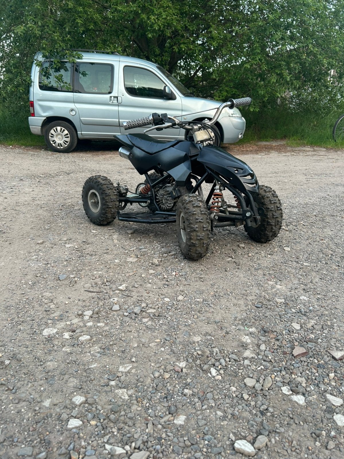 pocket quad, Fietsen en Brommers, Minibikes, Midibikes en Pitbikes, Ophalen, Gebruikt, 50 cc, Pitbike